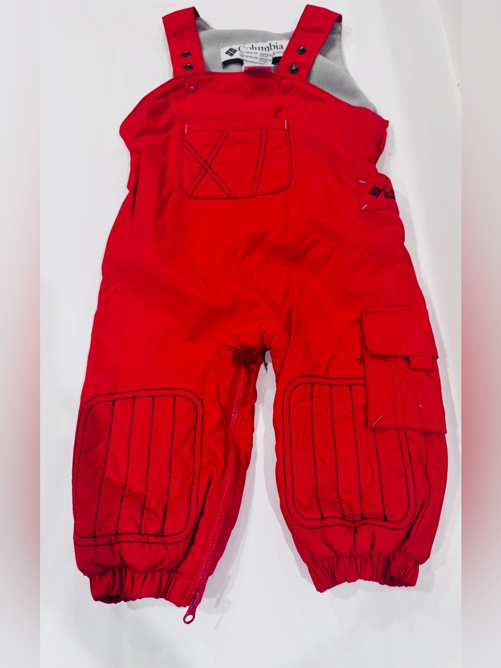 Columbia Sportswear Infant Red Snow Bib Overalls – Size 18 Months
